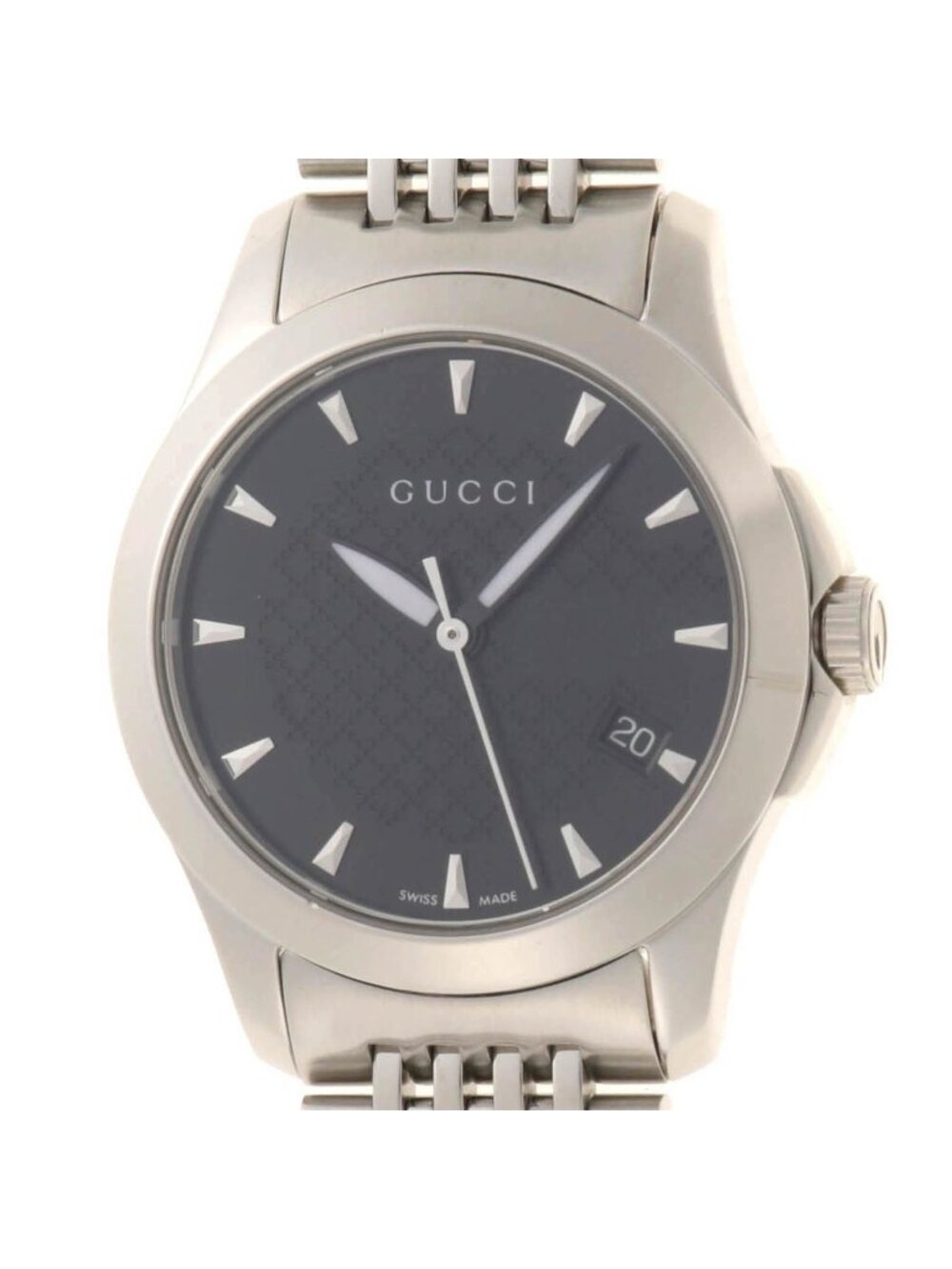 Gucci G-Timeless Watch Steel Black Dial Quartz